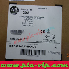 China Allen Bradley PowerFlex 20AC030C0NYNANC0 supplier