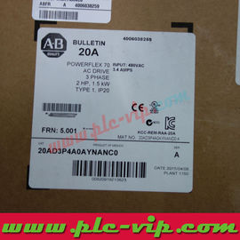 China Allen Bradley PowerFlex 20AC011A3AYYAEC0 supplier